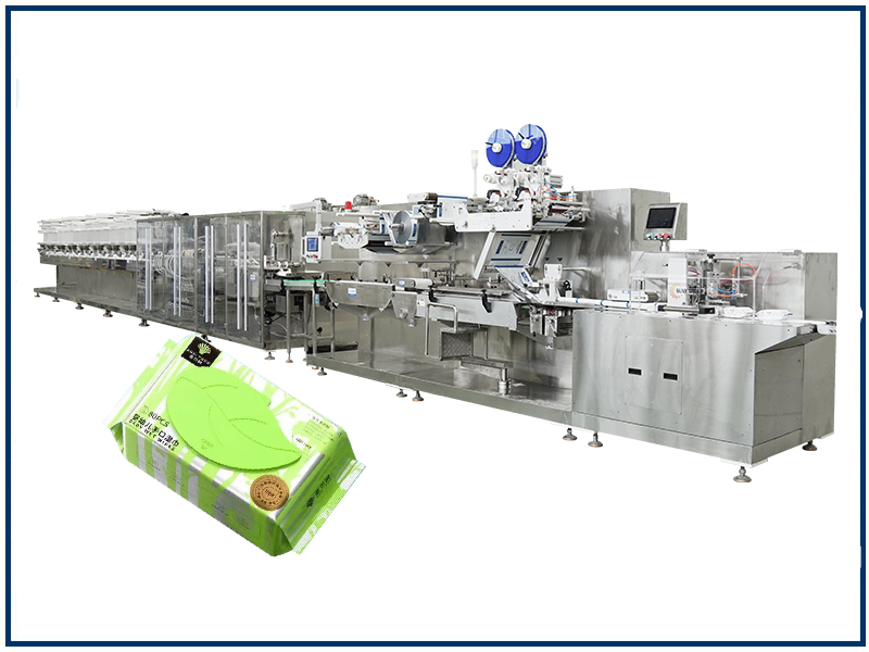 全自動(dòng)16道濕巾機(jī)