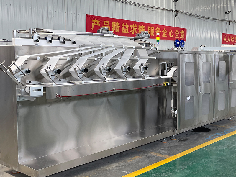 全自動6道濕巾機